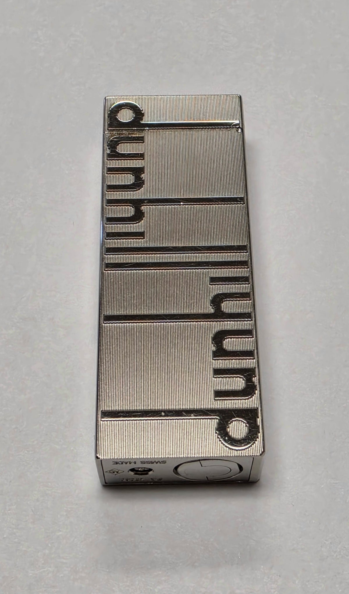 Alfred Dunhill Rollagas 2 Palladium Dunhill Logo Lighter