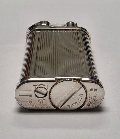Alfred Dunhill Unique Silver Lines Lift Arm Lighter