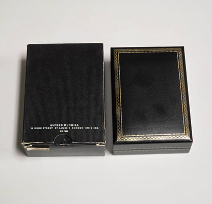 Alfred Dunhill Unique Gold & Black Lacquer Lift Arm Lighter