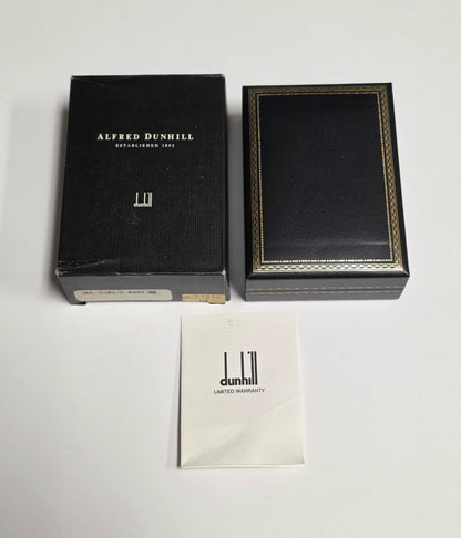 Alfred Dunhill Unique Silver & Black Lacquer Lift Arm Lighter