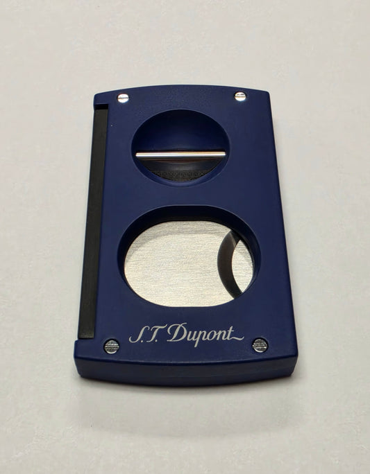 S.T. Dupont Double Blade Cigar Cutter Matte Blue