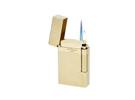S.T. Dupont Le Grand Cling Diamond Head Gold C23009