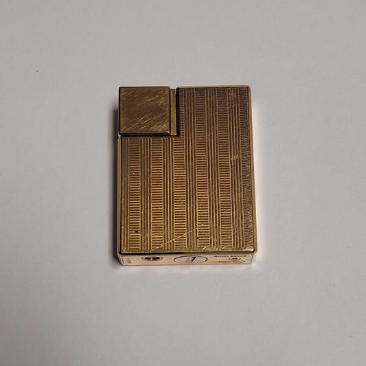 Cartier Gold Plated Lift Arm Lighter