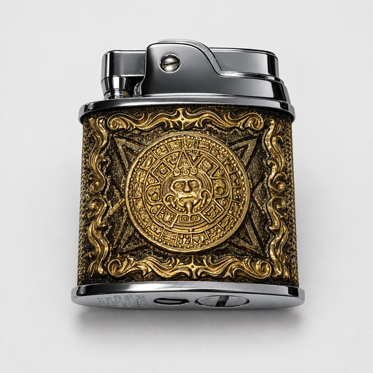1950s Ronson Windsor Aztec Casing Lighter