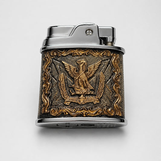 1950s Ronson Windsor Aztec Casing Lighter