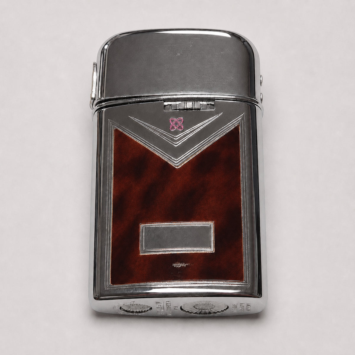 Ronson Varaflame Windlite Tortoise Enamel Lighter