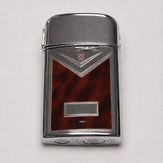 Ronson Varaflame Windlite Tortoise Enamel Lighter