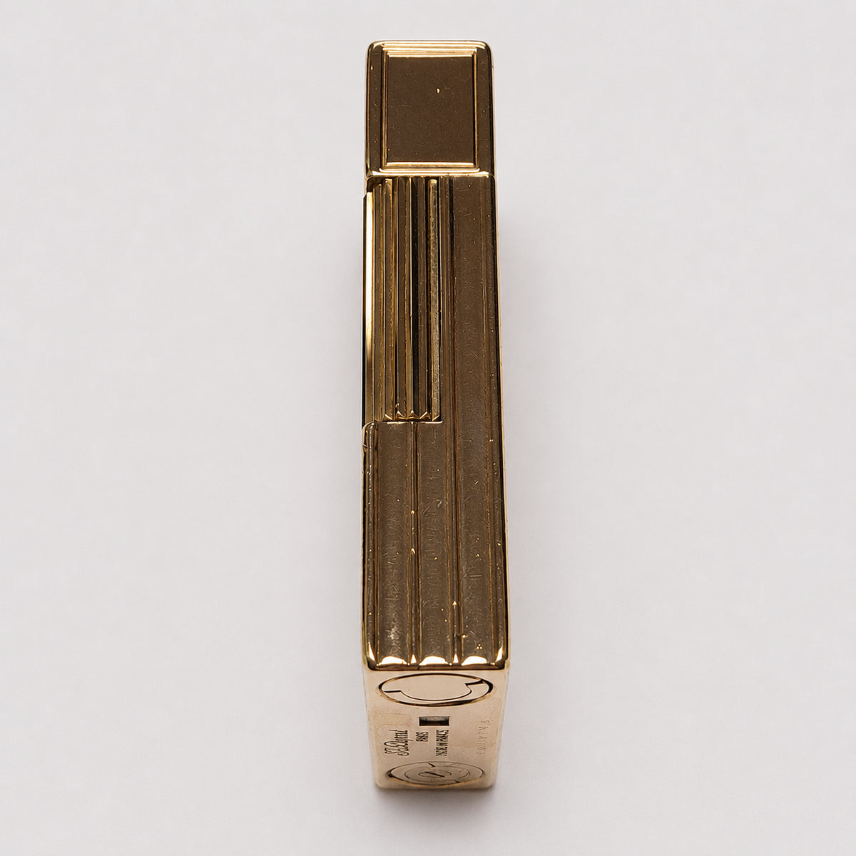 S.T. Dupont Ligne 2 Gold Plated Columns Lighter
