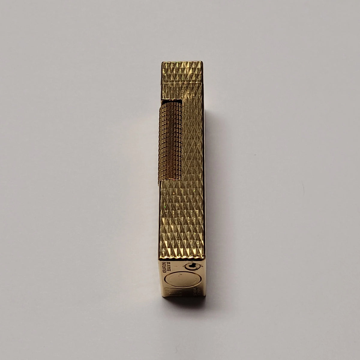 Alfred Dunhill Rollagas Gold Plated Diamond Head