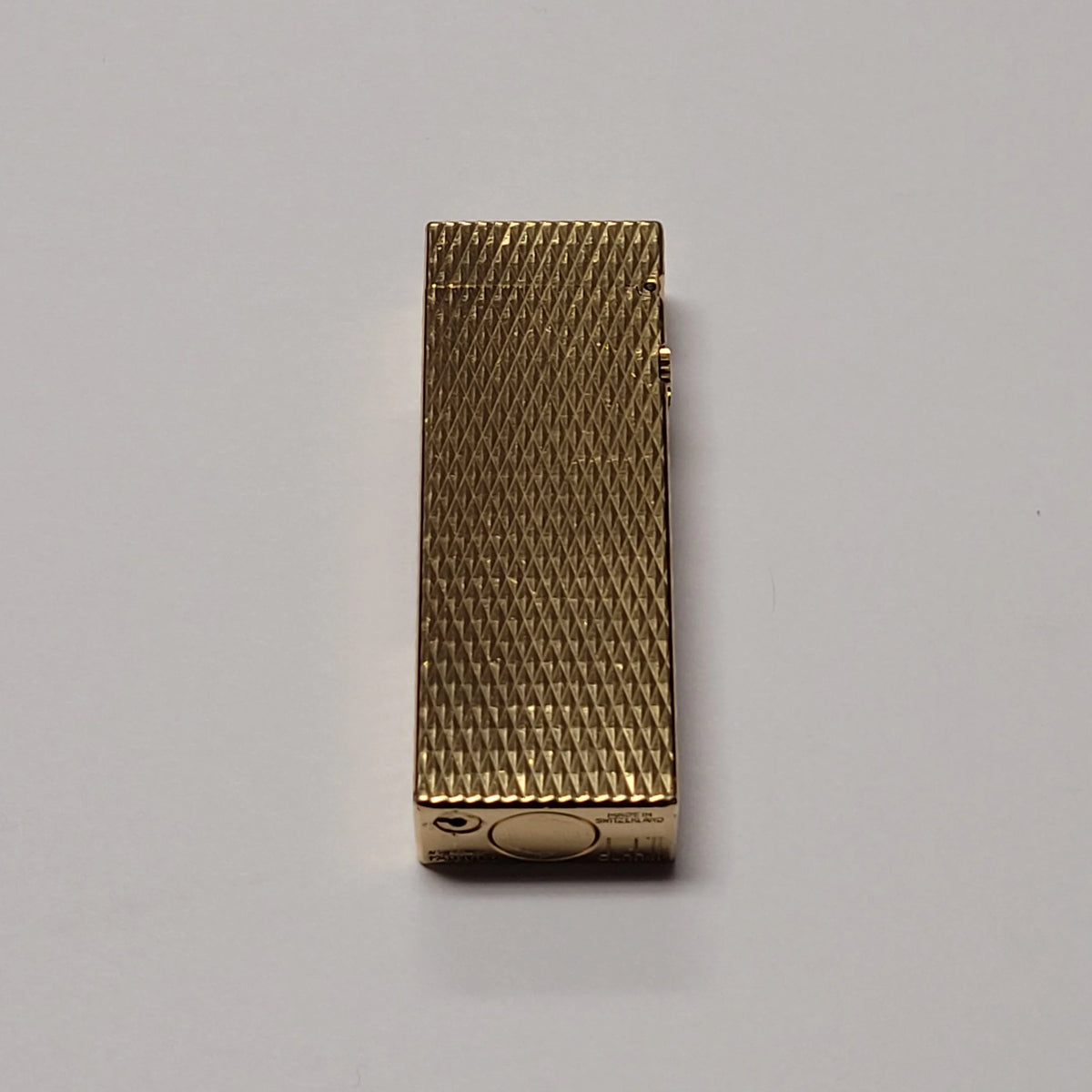 Alfred Dunhill Rollagas Gold Plated Diamond Head