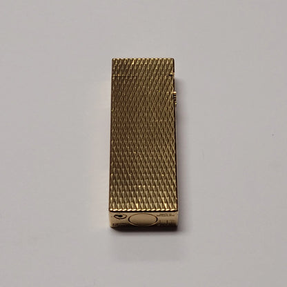 Alfred Dunhill Rollagas Gold Plated Diamond Head