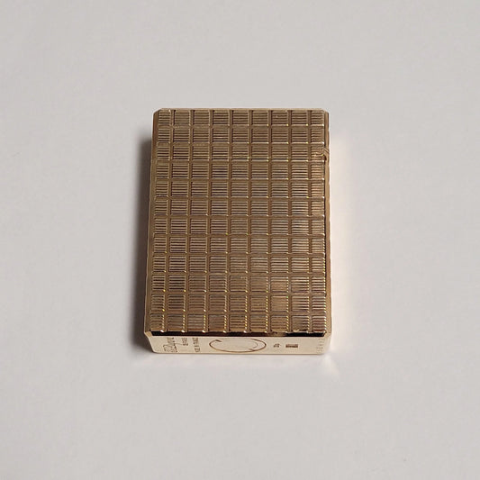S.T. Dupont Ligne 1 Gold Plated Squares Design
