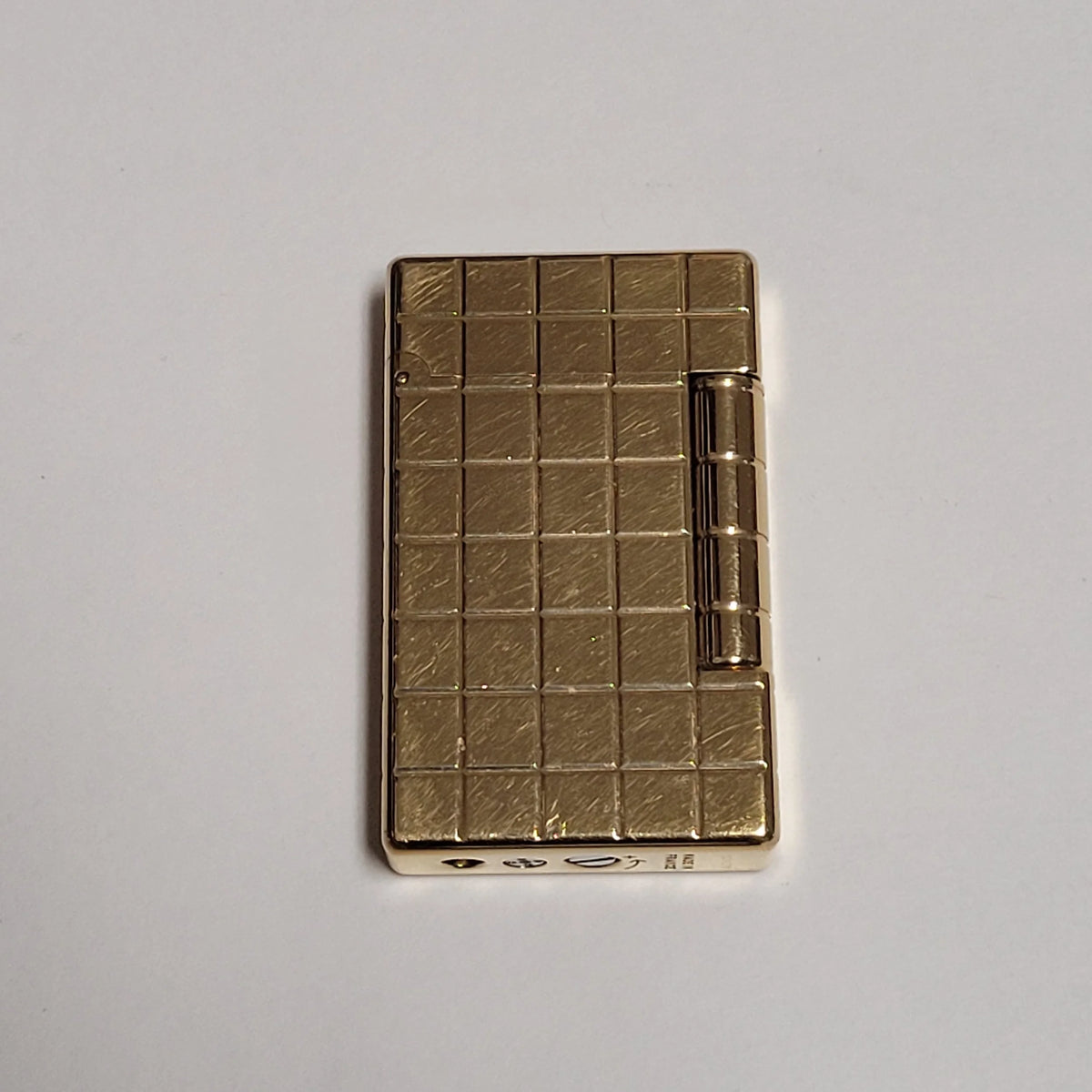 S.T. Dupont Initial Gold Squares Lighter