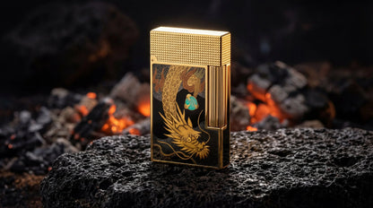 S.T. Dupont Ligne 2 Cling MAKI-E Dragon Lighter C16150