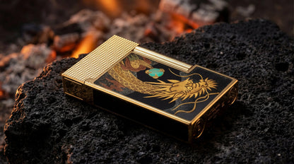 S.T. Dupont Ligne 2 Cling MAKI-E Dragon Lighter C16150