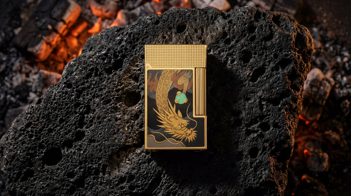 S.T. Dupont Ligne 2 Cling MAKI-E Dragon Lighter C16150