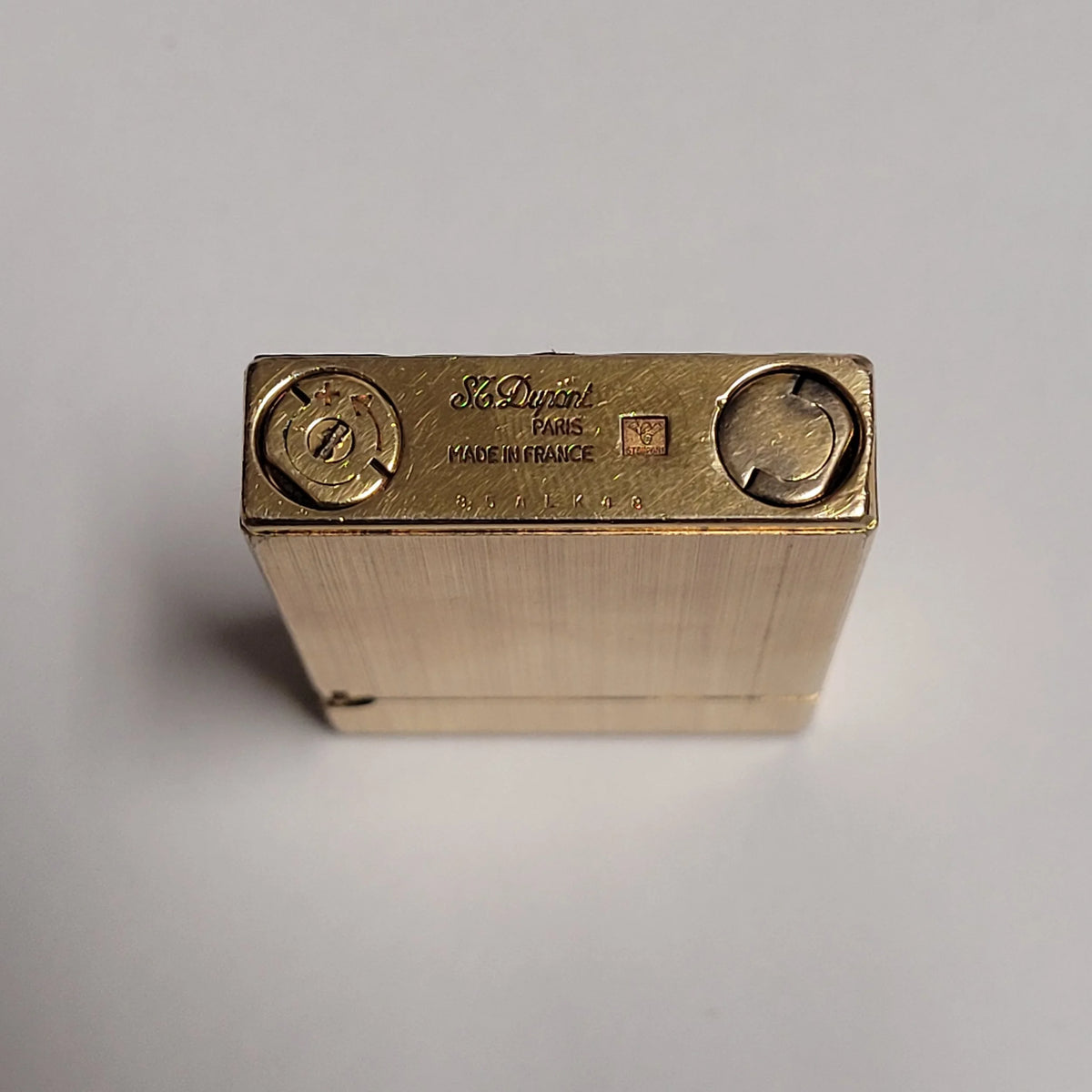 S.T. Dupont Ligne 2 Alligator Leather Gold Plated
