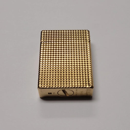 S.T. Dupont Standard Gold Plated Hobnail Design