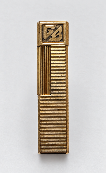 S.T. Dupont Ligne 1 Gold Plated & Horizontal Lines Lighter